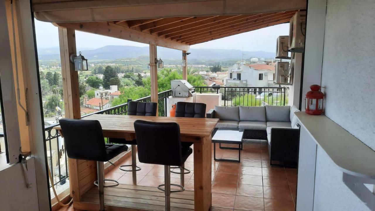 Paul And Maria Sea View Apartment Polis Bagian luar foto